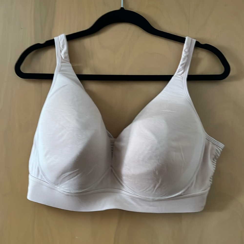 Blush pink bra